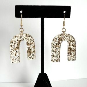 Acrylic handmade earrings 